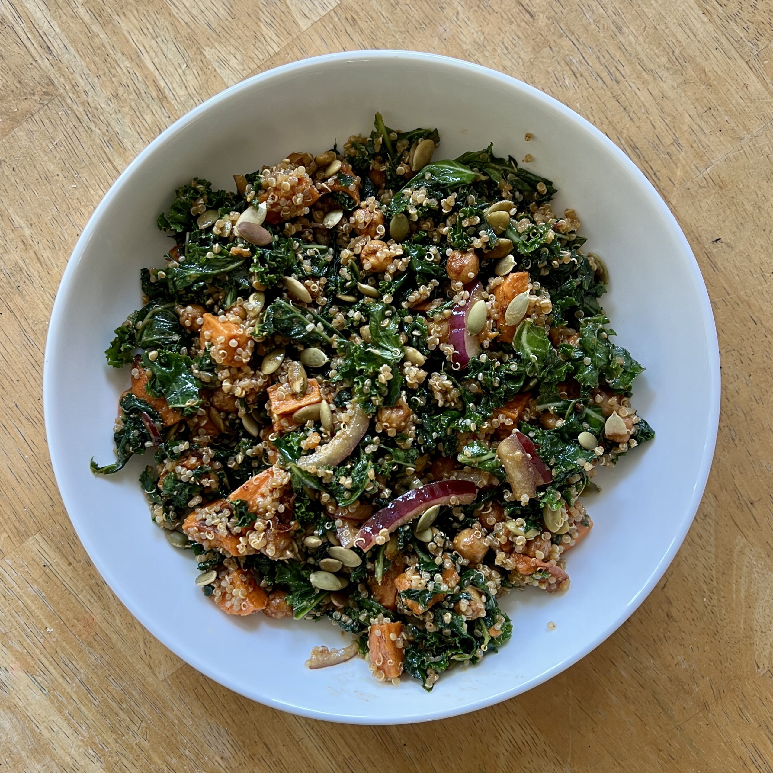 kale salad lemon miso dressing